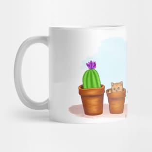 Potted CATcus Mug